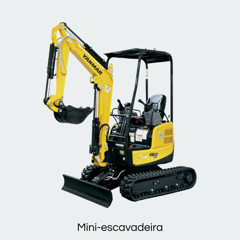 mini-escavadeira